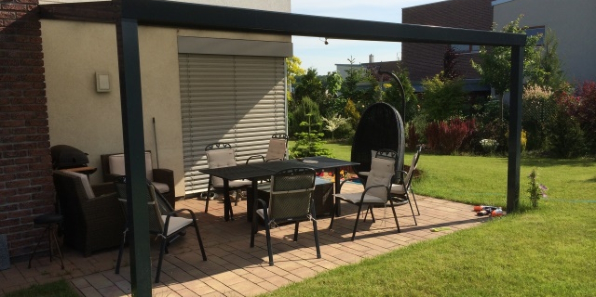 Proč si pořídit hliníkovou pergolu ještě letos v létě?