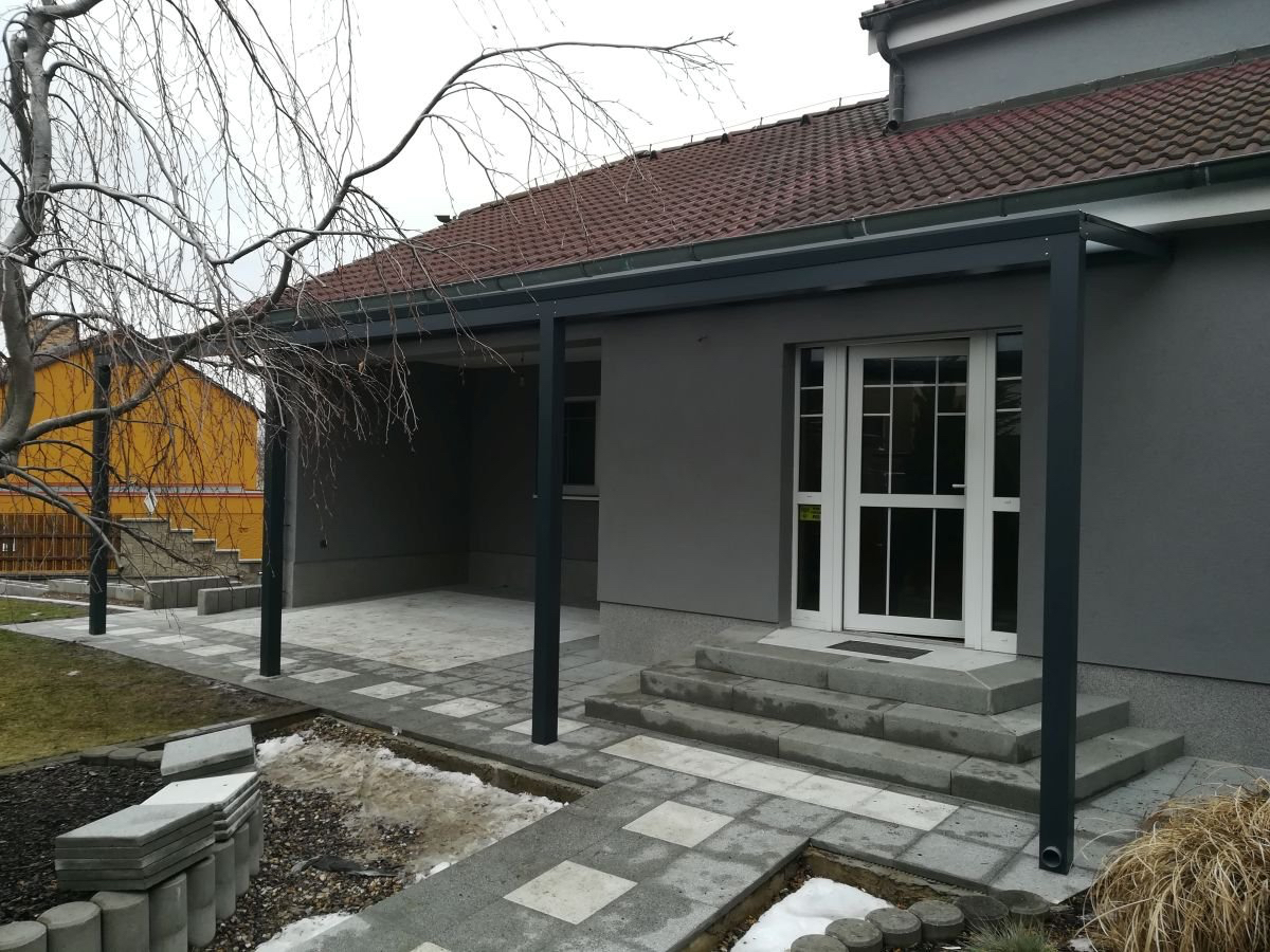 využití pergoly v zimě