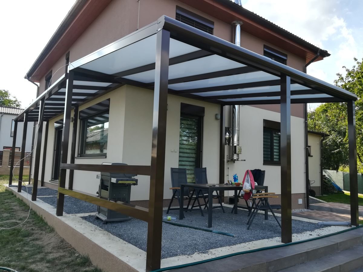 detaily hliníkových pergol